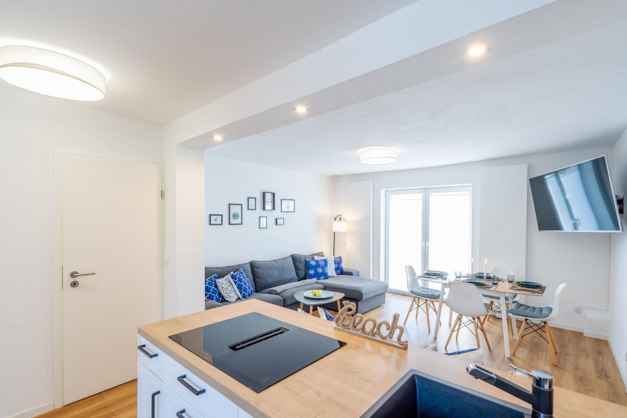Strand Familien Doppelhaushaelfte ,,Marsi" #Familien-Urlaub Rappin Exterior photo